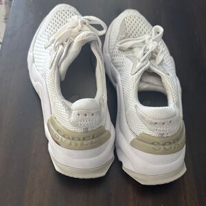 Sorel Cream Mesh Sneakers